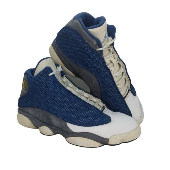 Nike Other - NIKE AIR JORDANS 8 Retro Mens White/Blue/Gray Sneakers - Size: 10